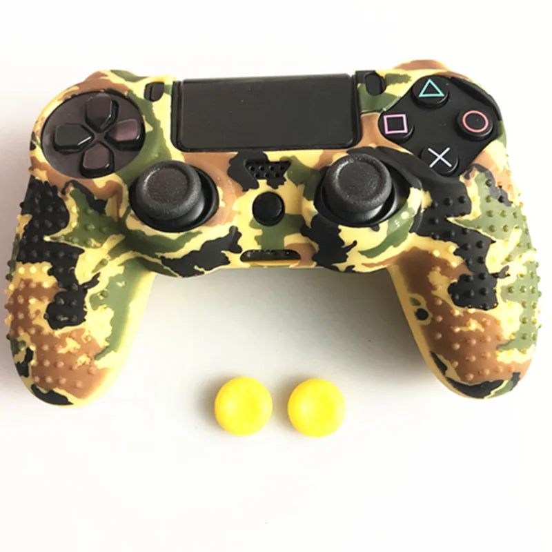 Type 11 PS4 контроллер точки Декаль силиконовый гель защитный рукав кожа ручки чехол крышки для Playstation 4 PS4 Pro Slim аксессуары - Цвет: Type 11