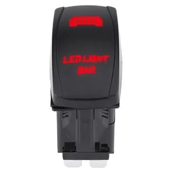 

12V 24V Waterproof 5 Pin LED Light Bar Toggle Rocker Switch SPST ON-OFF for Car Boat Truck