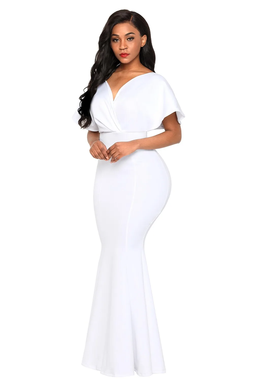 White-Off-The-Shoulder-Mermaid-Maxi-Dress-LC61944-1-7
