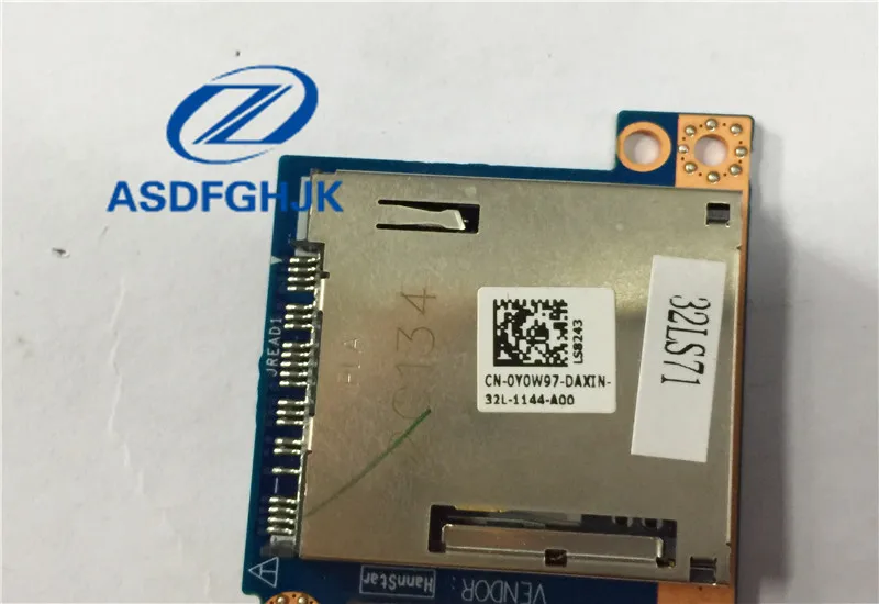 Оригинальная плата для чтения sd карт DELL Inspiron 5520 7720 0Y0W97 Y0W97 100% тест ok|inspiron 5520|sd sdinspiron