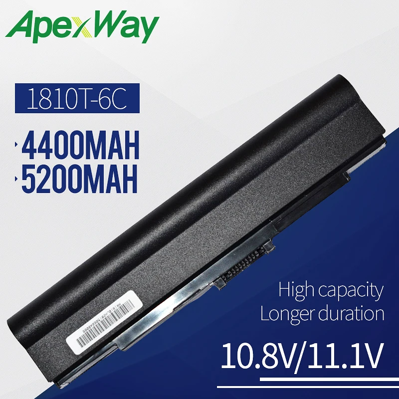 

Apexway Laptop Battery for Acer Aspire 1410 1410T 1810T 1810TZ Timeline 1810 1810T 1810TZ AS1410 934T2039F UM09E31 UM09E32