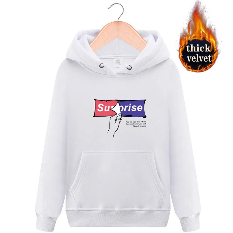 

Men Hoodies Sweatshirts Headwear Hoodie Clothing 2019 New Thickening and velveting size Plus Size 3XL