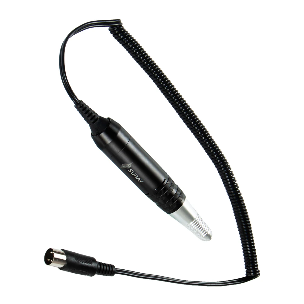 

Subay 30000RPM Nail Drill Handle Handpiece for Electric Nail Manicure Pedicure Machine Accessories Black Purple