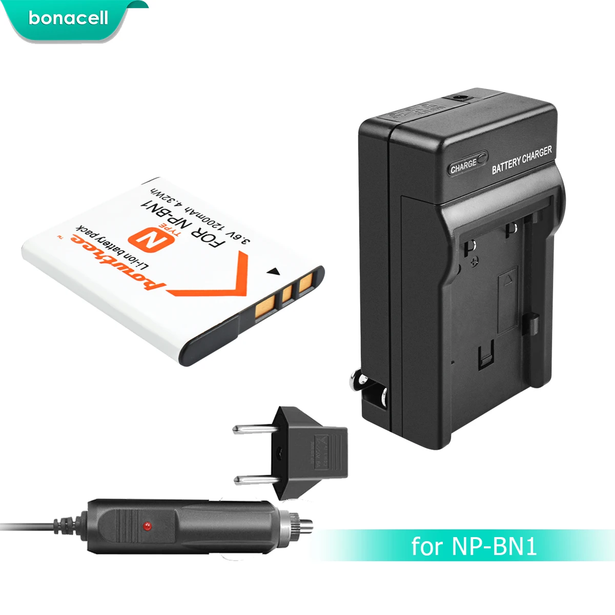 Аккумулятор и зарядное устройство Powtree для камеры Sony TX9 WX100 TX5 WX5C W620 W630 W670 TX100 L10 1200