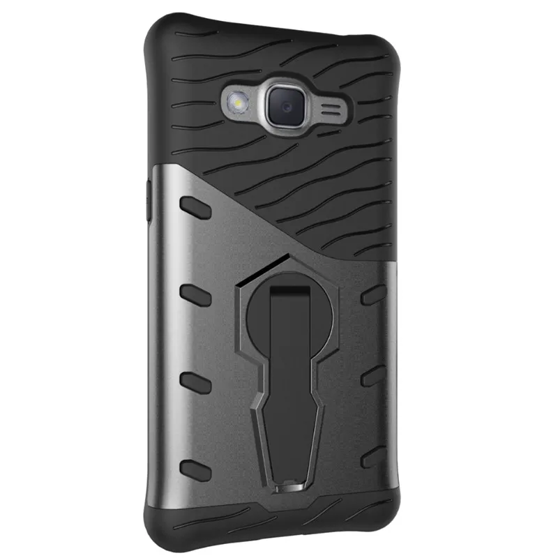 

Luxury 360 Anti-konck with stand Armor Protective Cover Case For Samsung Galaxy J2 Prime Phone Cover For Samsung Galaxy J2 Prime