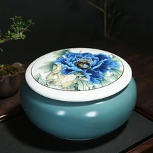 Китайский стиль керамическая большая коробка чая, Кондитерские многофункциональный герметичный влагостойкие чай торт коллекция керамической поле