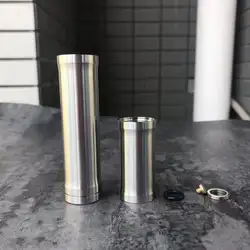 YFTK VW Mech Mod 316 паропровод из нержавеющей стали мод 18350/18650 мех мод, 510 диаметр ROSCA 22 мм испаритель с емкостью для жидкости, испаритель без емкости