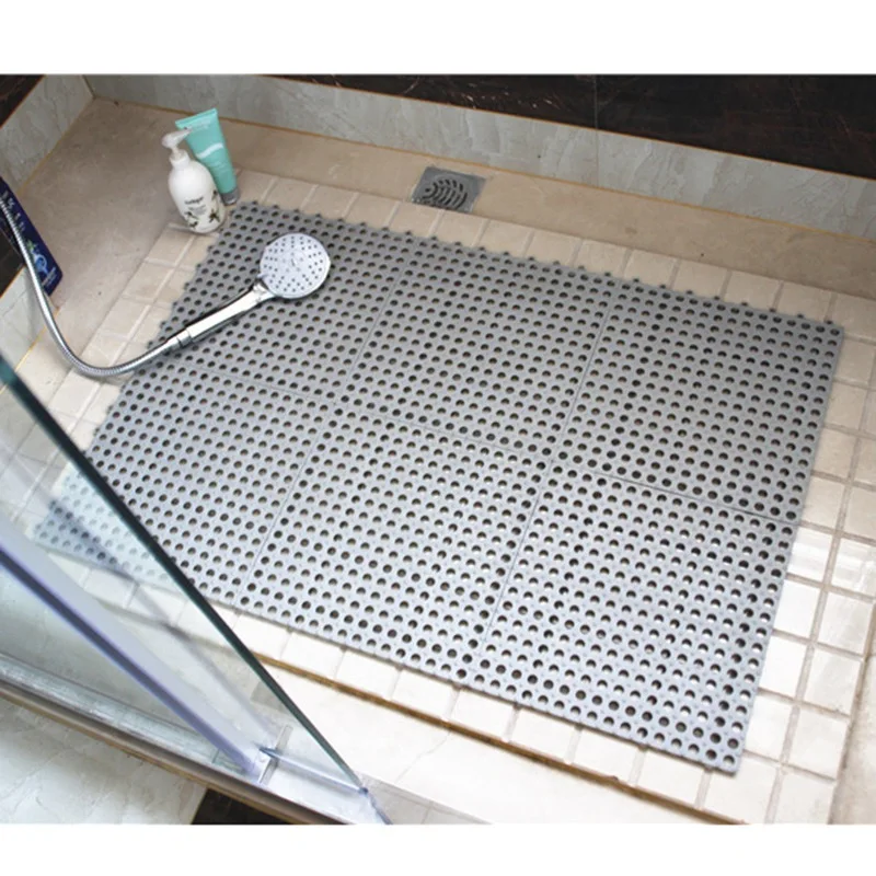 1 قطعة الحمام السجاد سجادة استحمام عدم الانزلاق حمام ماتس الحمام مربع PVC Bathmats للمنزل الحصير لأرضية المطبخ للمرحاض بُساط للحمام