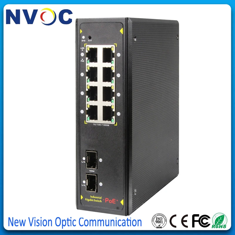 Dahua DH-PFS3110-8P-96 8 портов PoE коммутатор неуправляемый порт поддержки IEEE802.3af IEEE802.3at
