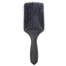 Hair Care Massage Flat Comb Brush Pin Reduce Hair Loss Healthy Tool Black