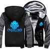 Anime Overlord Fleece Thicken Hoodie Hoodies & Sweatshirts Men's Men's Clothing 