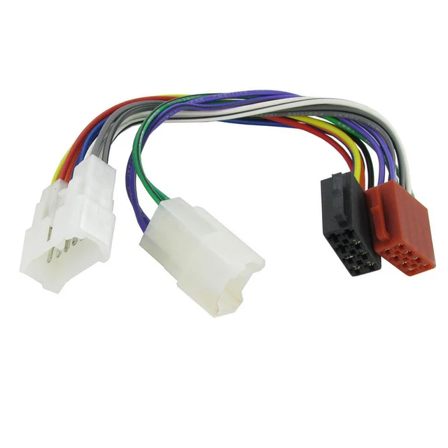 Biurlink Car Radio Stereo Female/Male Styles ISO Plug Wire For Toyota