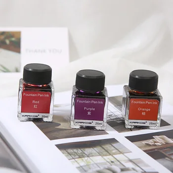

25ml Non-carbon Fountain Pen Ink Colorful Fountain Pen Ink For Fountain Dip Pen School Office Supplies Stationery Accessories