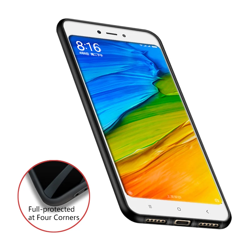 EiiMoo Phone Case For Xioami Redmi5 5Plus Fundas Soft Cover Cartoon Silicone Case For Xiaomi Redmi 5 Plus Etui Housing 32GB 64GB