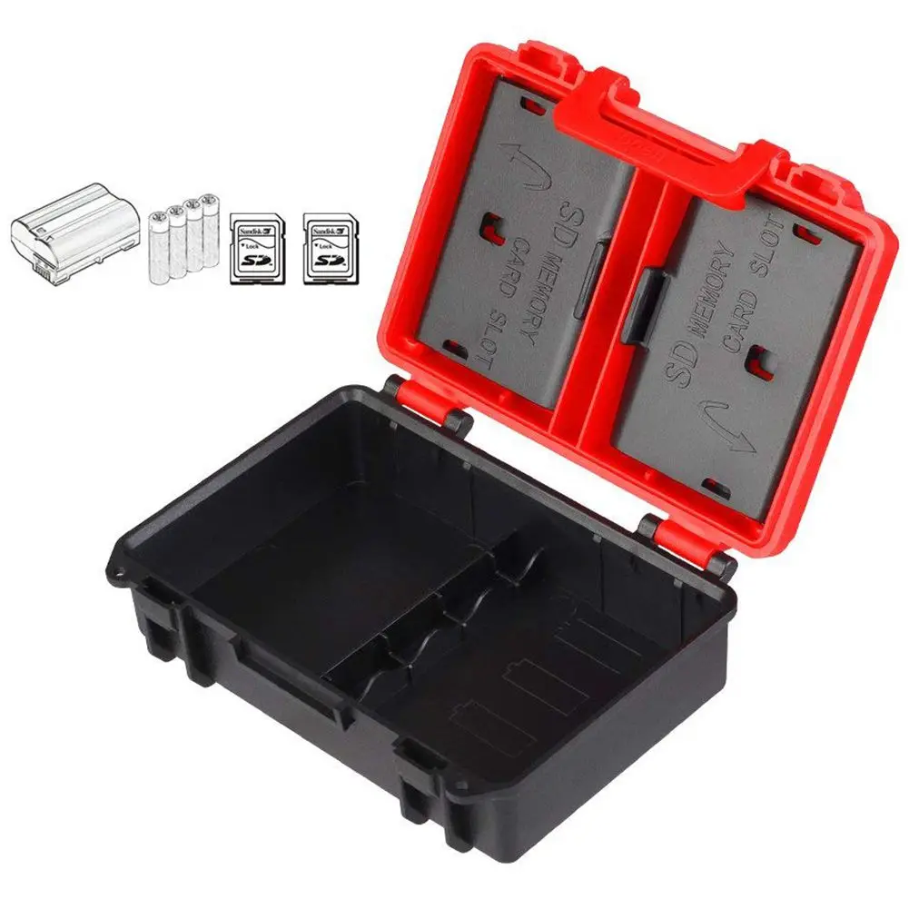 

LENSGO Camera Battery Protector Storage Case/Holder &Memory Card Case