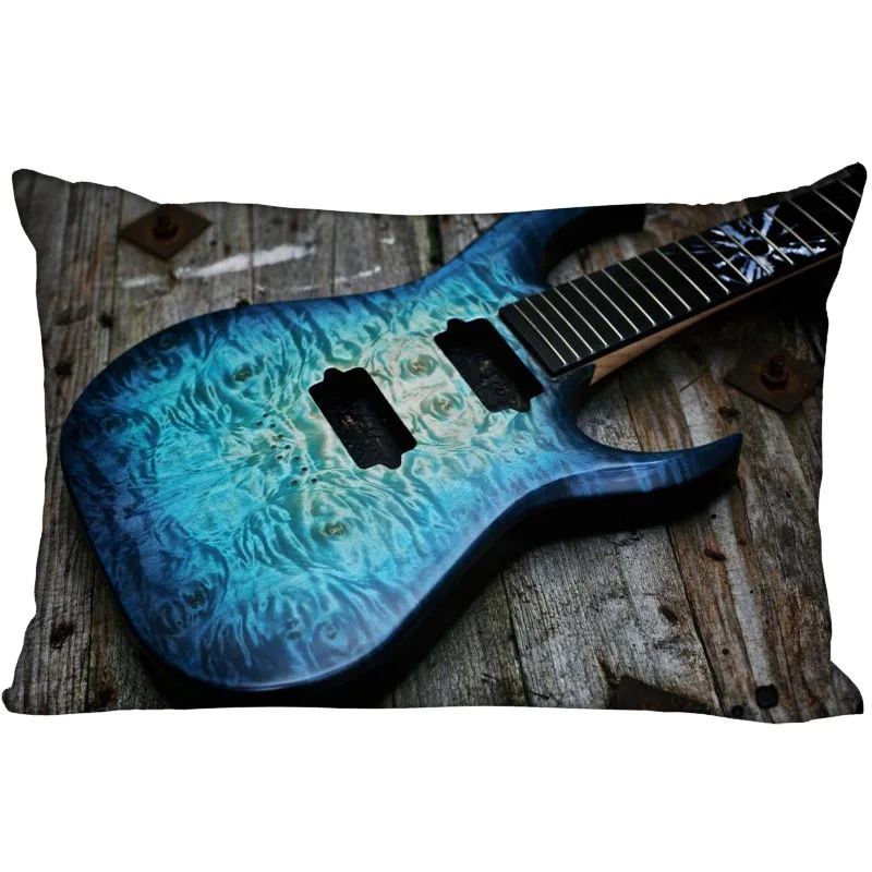 

Cool Custom Pillowcase Guitar Style Pillow Case 35X45cm one side Rectangular Cushion Throw Case For Bedroom