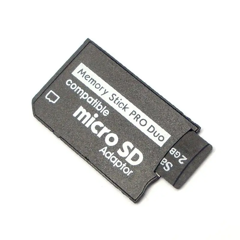 Micro SD SDHC TF для карты памяти MS Pro Duo адаптер конвертер карты чехол для psp 1000 2000 3000