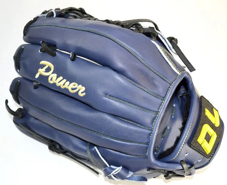 Высокое качество! DL 12,75 дюймов воловья кожа жесткий тип бейсбольные перчатки софтбол infielder перчатки