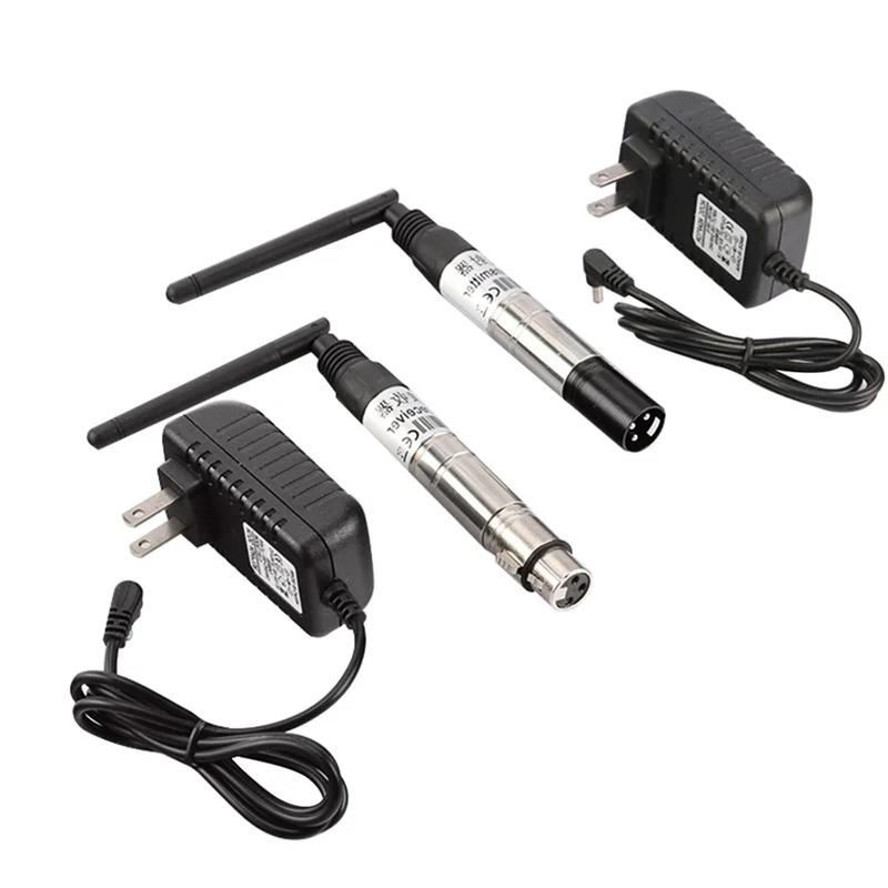 

DMX512 DMX Wireless system Receiver or Transmitter 2.4G for LED stage light LED light 300m control