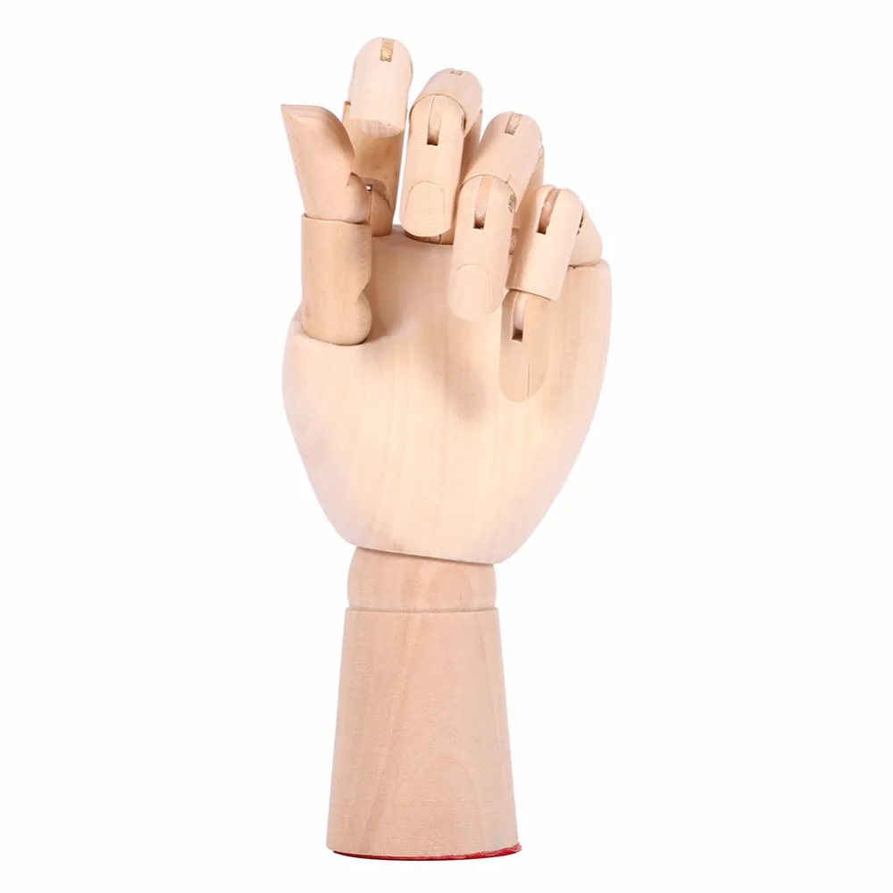 Modle Left Hand Wood Crafts painting  (4)