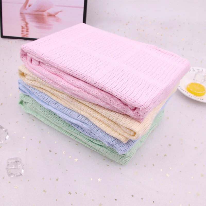 

Hot Sale 100% Bamboo Fiber Muslin Blanket Print Floral Baby Bedding Bath Towels Blankets Plain solid print cotton Shower Gifts