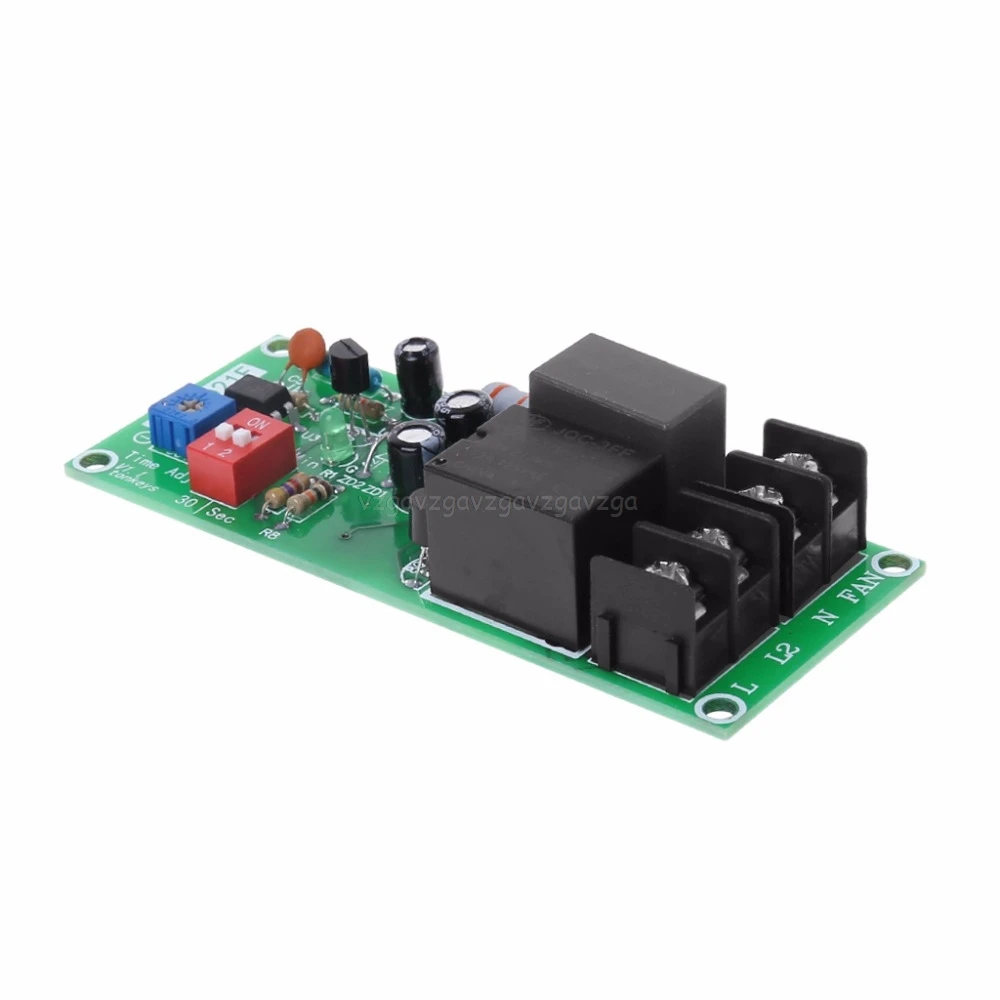 AC100V-220V, регулируемый таймер, релейный модуль для выключения, переключатель задержки для вытяжного вентилятора Mr22 19, Прямая поставка