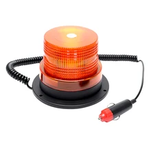 Магнитный Strobe Аварийная Лампа Желтый Свет Источник Грузовик Сигнальная лампа Автомобилей стайлинг Универсальный 12 В 10 СВЕТОДИОДНОЙ Вспышкой Маяк