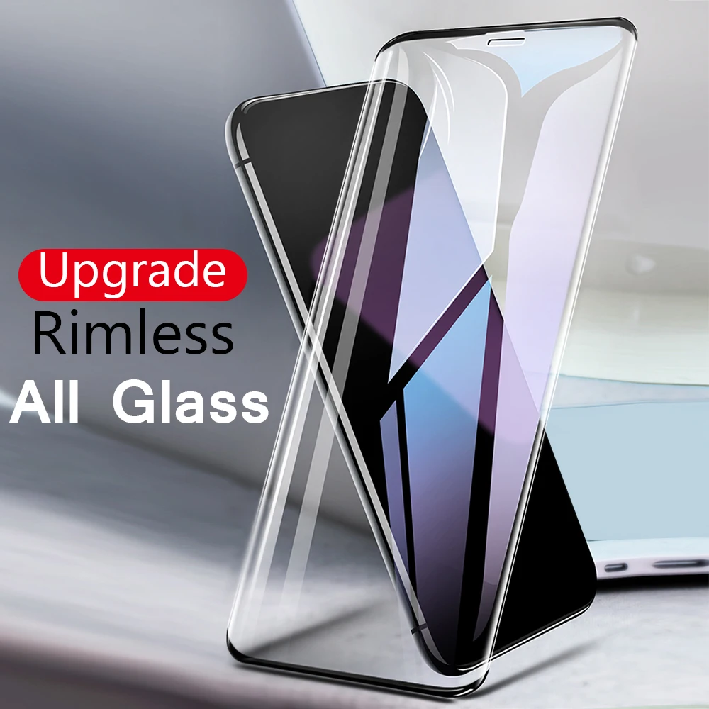 

GerTong Full Cover Tempered Glass on the For iPhone X 10 XR XS Screen Protector For iPhone XS Max Transparent Protection Film