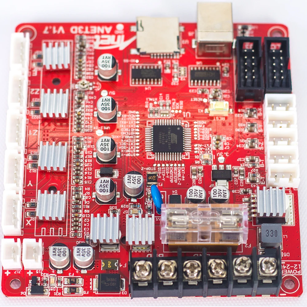 Anet 3d принтер аксессуары и запчасти материнская плата управления Componenti Stampante 3D для Anet A8 A6 A3 A2 Reprap Prusa I3