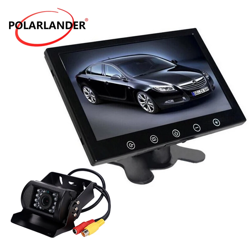 " автомобильный монитор TFT с 12-24 V парковка Системы HD Дисплей 360 градусов Desktop для шины 4/8/16 светодиодный 18,5/28 мм реверсивный Камера