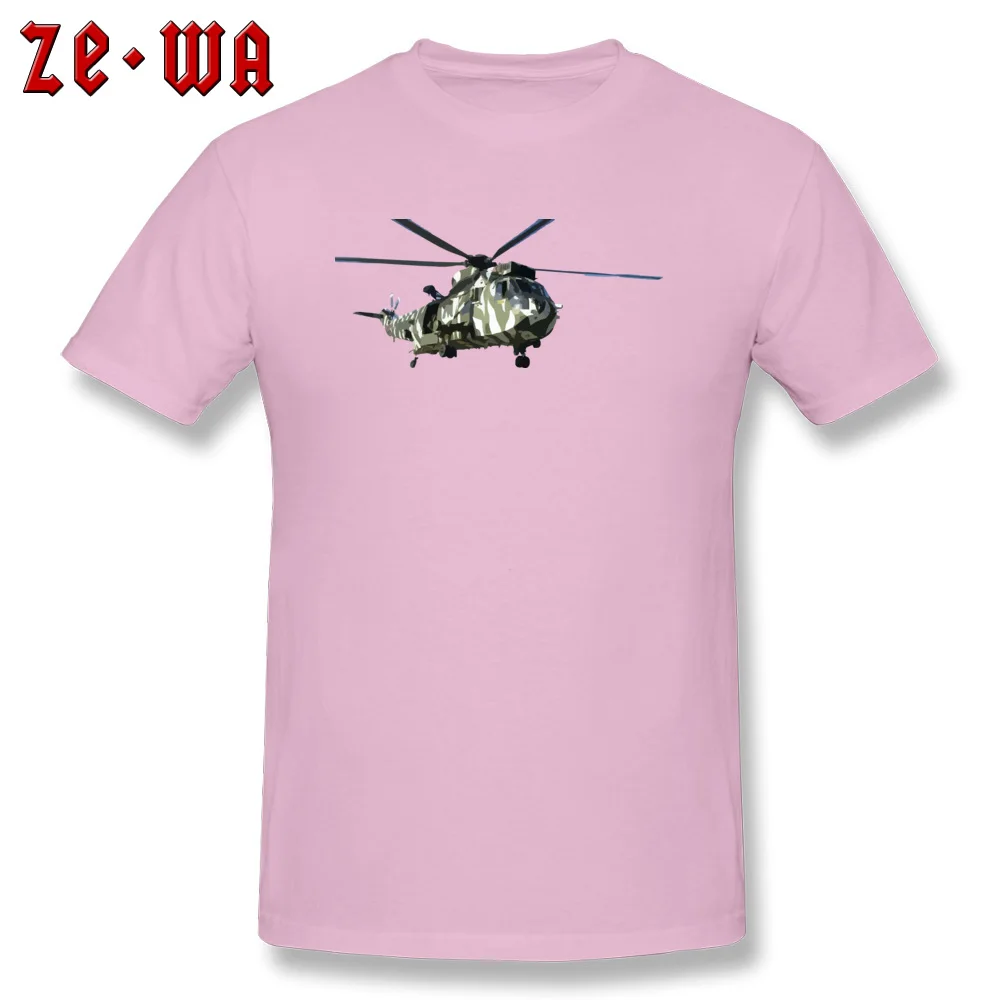 Geek helicopter 41808 T Shirt Special Labor Day Short Sleeve O-Neck Tees 100% Cotton Men Crazy Tees Top Quality helicopter 41808 pink