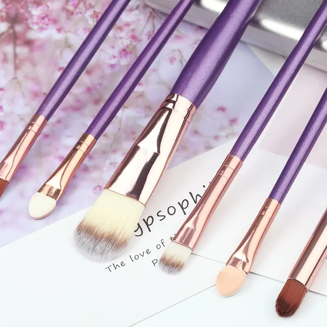 ROSALIND 20Pcs Professional Makeup Brushes Set Powder Foundation Eyeshadow Make Up Brushes Cosmetics Soft Synthetic Hair -