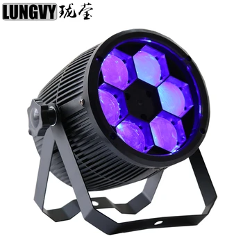 

Free Shipping International Standard 6x10W RGBW 4IN1 Bee Eye Beam Led Par Light Stage Lights DMX512 Dj Equipment