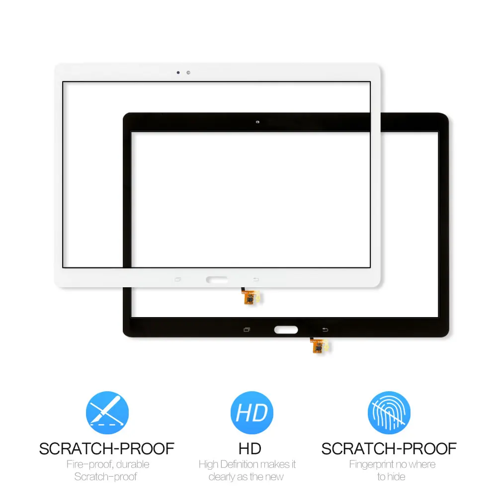 White Samsung Galaxy Tab S 10.5/" Touch Screen Digitizer Glass SM-T800 SM-T805