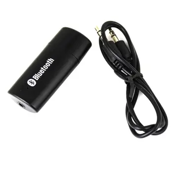 

NOYOKERE New Universal Bluetooth 3.5mm USB Receiver Stereo Music Audio Adapter Black Free Shipping