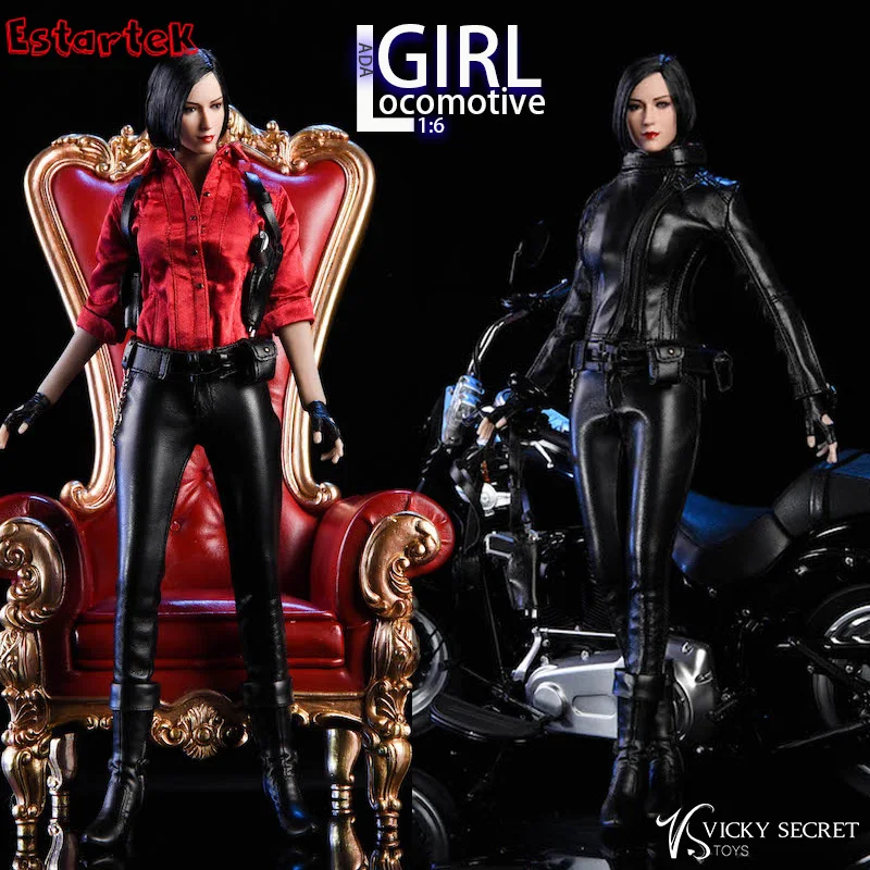

[ESTARTEK] VStoys 18XG17 1/6 Locomotive Girl Leather Set Costume for 12" Collectible Ada Wong Action Figure DIY
