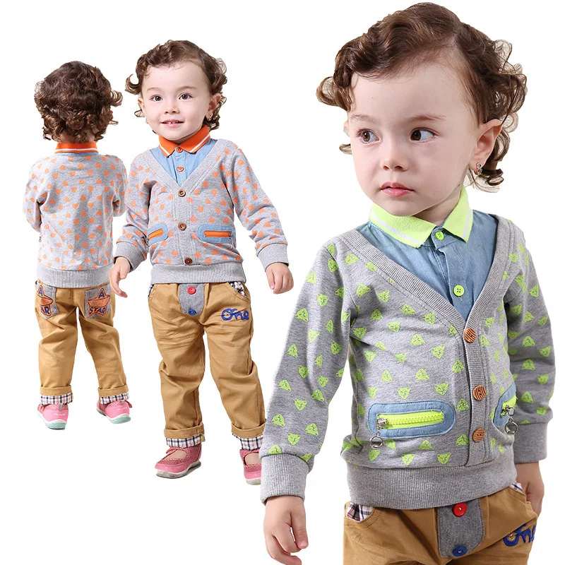 Anlencool 2017 Free shipping European and American baby clothes autumn