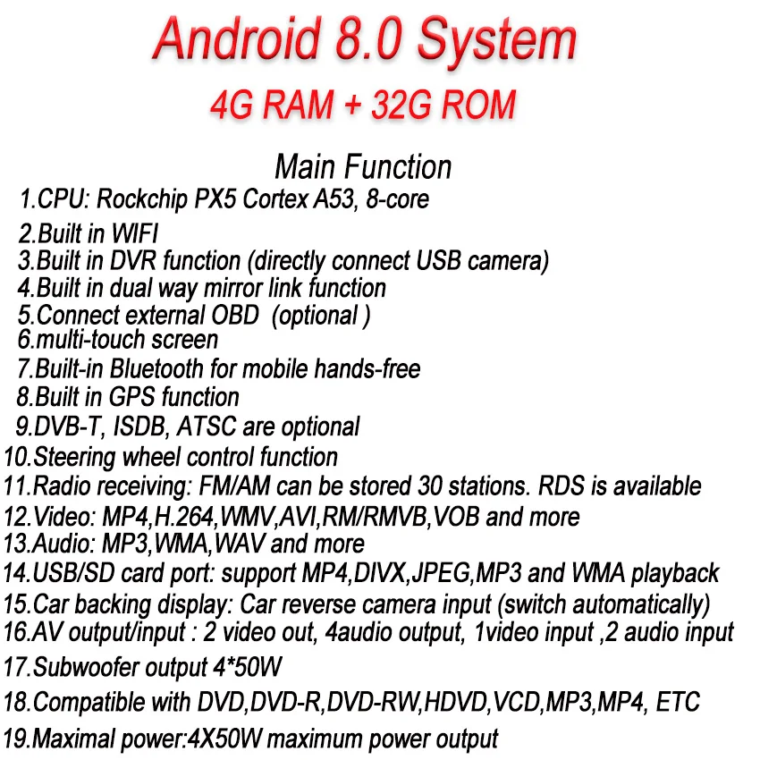 Best YESSUN 2 din Android 8 4G RAM 8 core For Kia Spectra 2004~2009 Car Navigation GPS Multimedia Player Car head unit Stereo radio 4