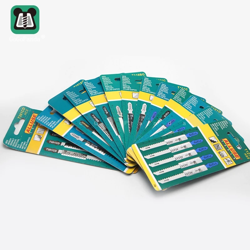 

Free Shipping 10Pcs Jig Saw Blades HSS Metal Wood Plastic Cutting Mini Chainsaw Blade for Wood Working Metals Card Package