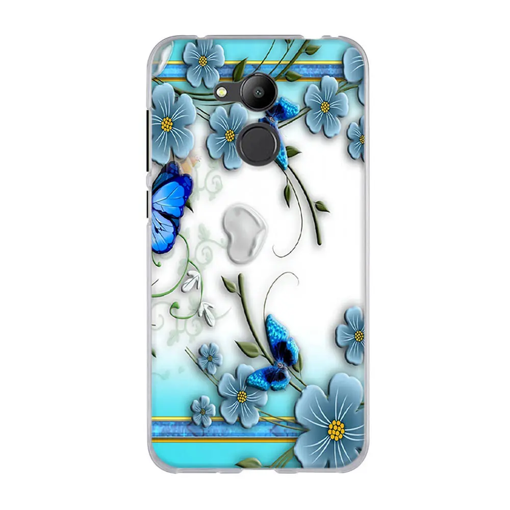 Чехол с 3D рисунком для Huawei Honor 6C Pro силиконовый чехол V9 Play задний бампер телефона 5 2