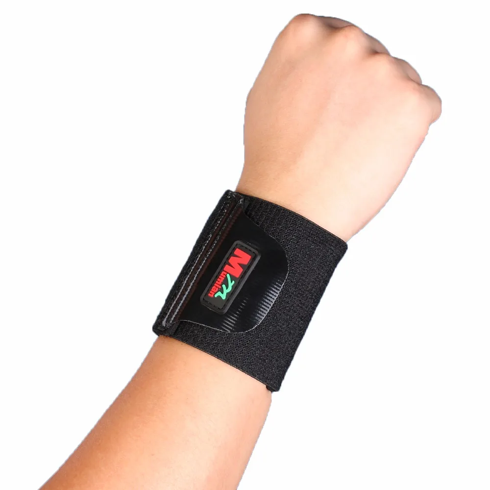1PCS Compression Wrist Support Home Exercise Bands Aesthetic Wraps Elastic Hand Bandage Gym Gear Weight Lifting Equipment | Спорт и