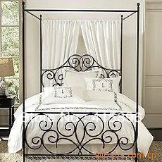 King Size Wrought Iron Canopy Beds China In From Furniture On King Size Wrought Iron Canopy Beds China