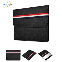 Модная шерстяная фетровая крышка 11 12 13 дюймов, Защитная сумка для ноутбука, чехол для Apple Macbook Air Pro retina 15, сумка для ноутбука