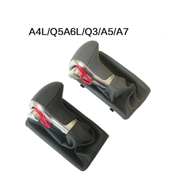 Schaltknauf Auto Automatik Leder Chrom für Audi a6 a7 a3 a4 a5 a6 c6 q5 4  g1 r - AliExpress