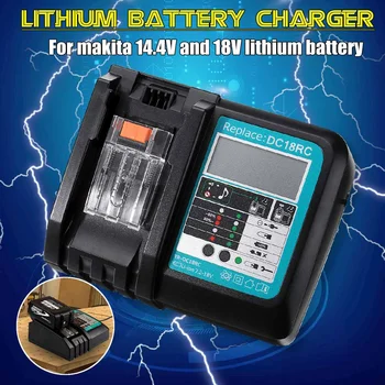 

DC18RC Fast Lithium-Ion Battery Charger BL1830 BL1840 BL1850 For Makita Battery