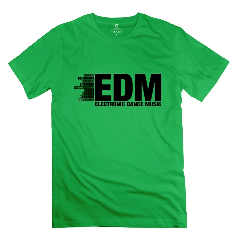 2015 Simple Style ELECTRO DUBSTEP EDM Men's t shirt Great Men Short