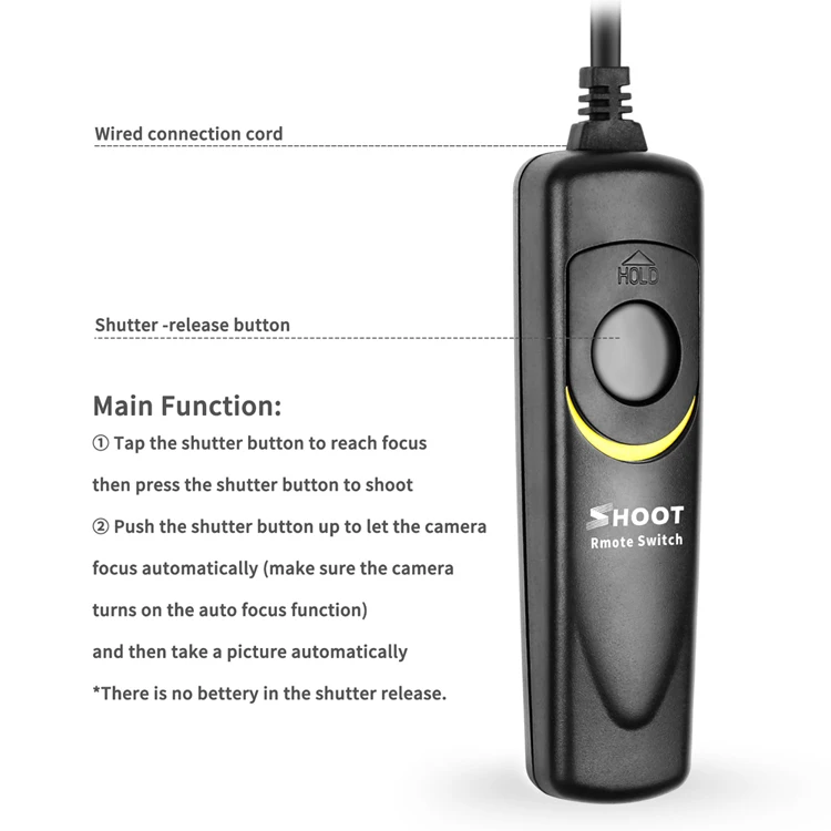 Снимать RS-80N3 удаленный шнур управления спуском фотографического затвора для цифровой однообъективной зеркальной камеры Canon EOS 5D Mark II 5D 6D 7D 10D 20D 30D 40D 50D 1D 1DS 5D Mark III