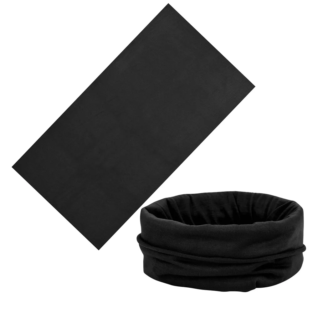 

Outdoor Bandanas black cycling Multiuse Unisex Outdoor Scarf Tube Magic Outdoor Bandanas Headwear Riding headscarf one size