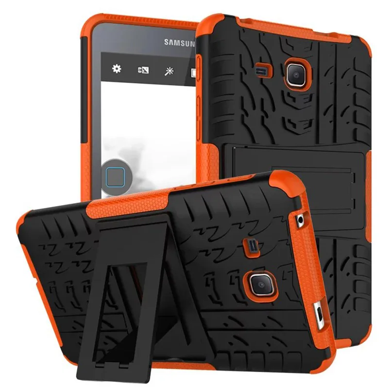 Tablet Case for Samsung Galaxy Tab A6 7.0inch SM-T280 T285 TPU and PC Heavy Duty 2 in 1 Hybrid Rugged Durable Cover for Samsung SM-T280 SM-T285 b