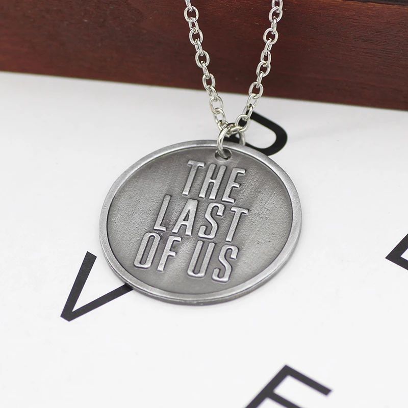 Hot-Movie-THE-LAST-OF-US-Jewelry-1-Pcs-Dual-Use-Vintage-Silver-Round-Pendants-The (4)